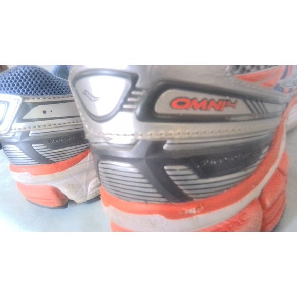 Saucony Omni 4 Running Shoe Silver/Color/Blue size 9.5 (USA) - Picture 3 of 8